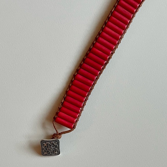 Plunder - Alexis Kate Red Bead Bracelet - Picture 2 of 4